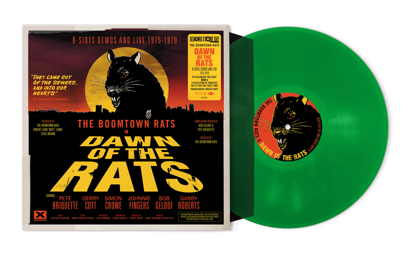 DAWN OF THE RATS DEMOS B SIDES AND LIVE 1975-1979