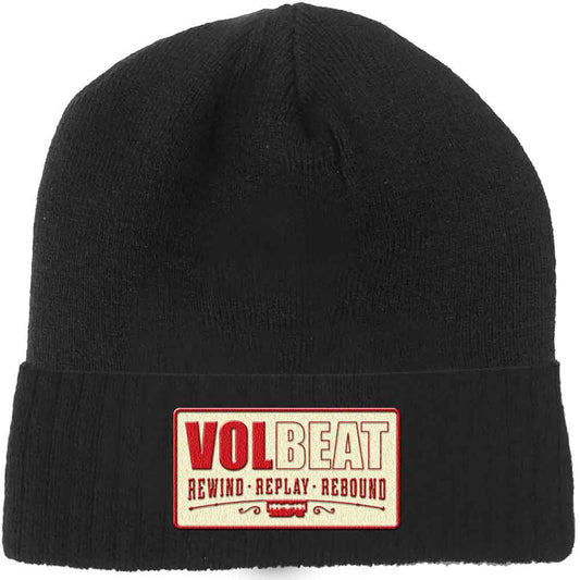 Volbeat Unisex Hats: Rewind, Replay, Rebound