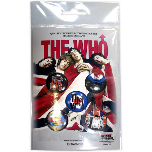 The Who Button Badge Packs