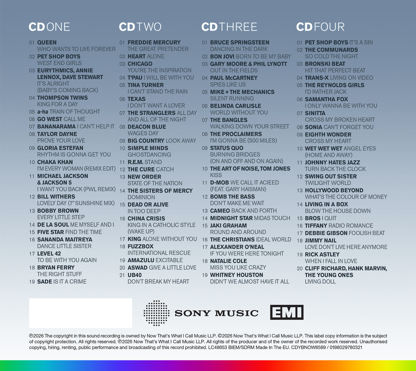 NOW – Yearbook 1985-1989: The Final Chapter