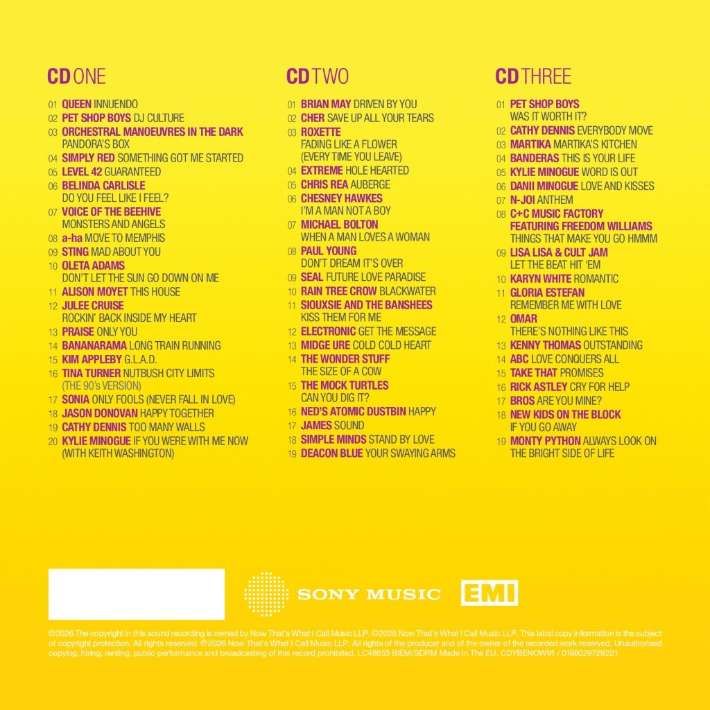 NOW - Yearbook Extra 1991