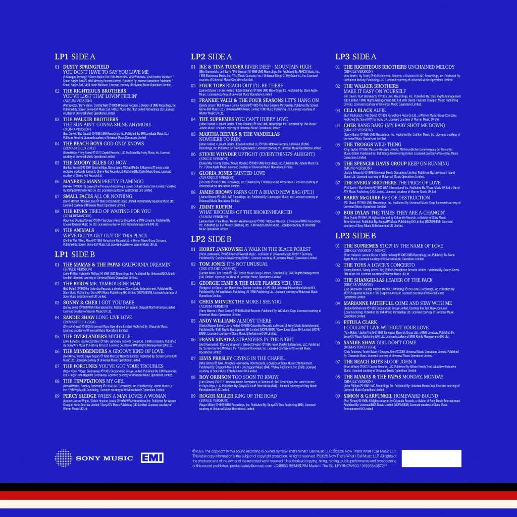 NOW Yearbook Presents - The 60s - Volume Three: 1965-1966