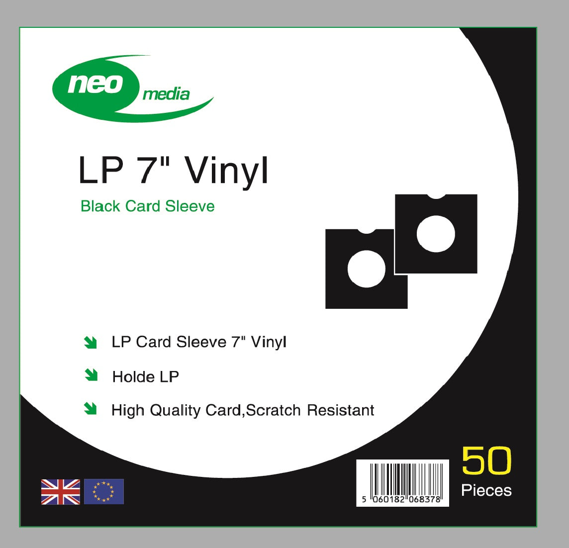 Neo 7″ LP Vinyl Card Sleeve